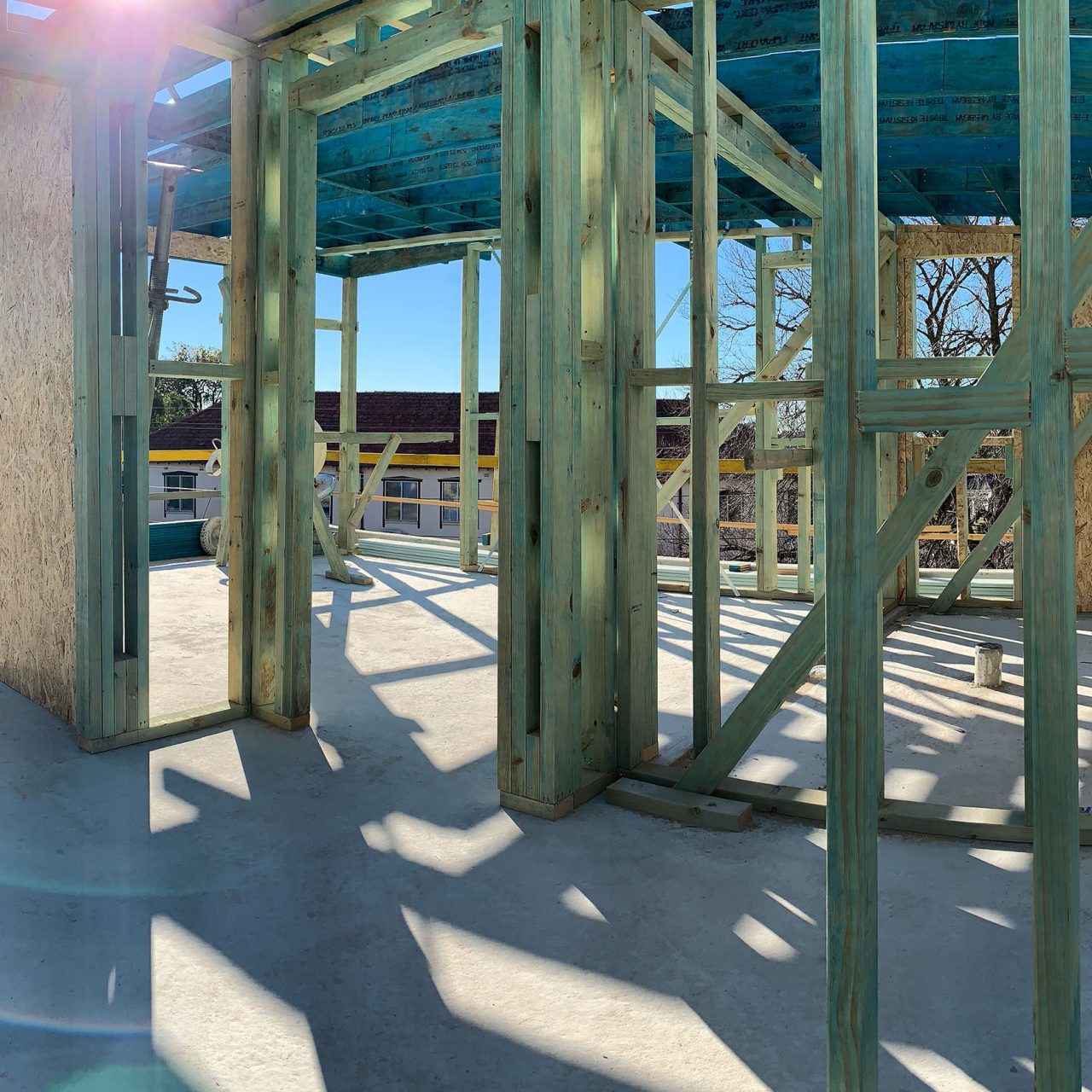 External building finishes