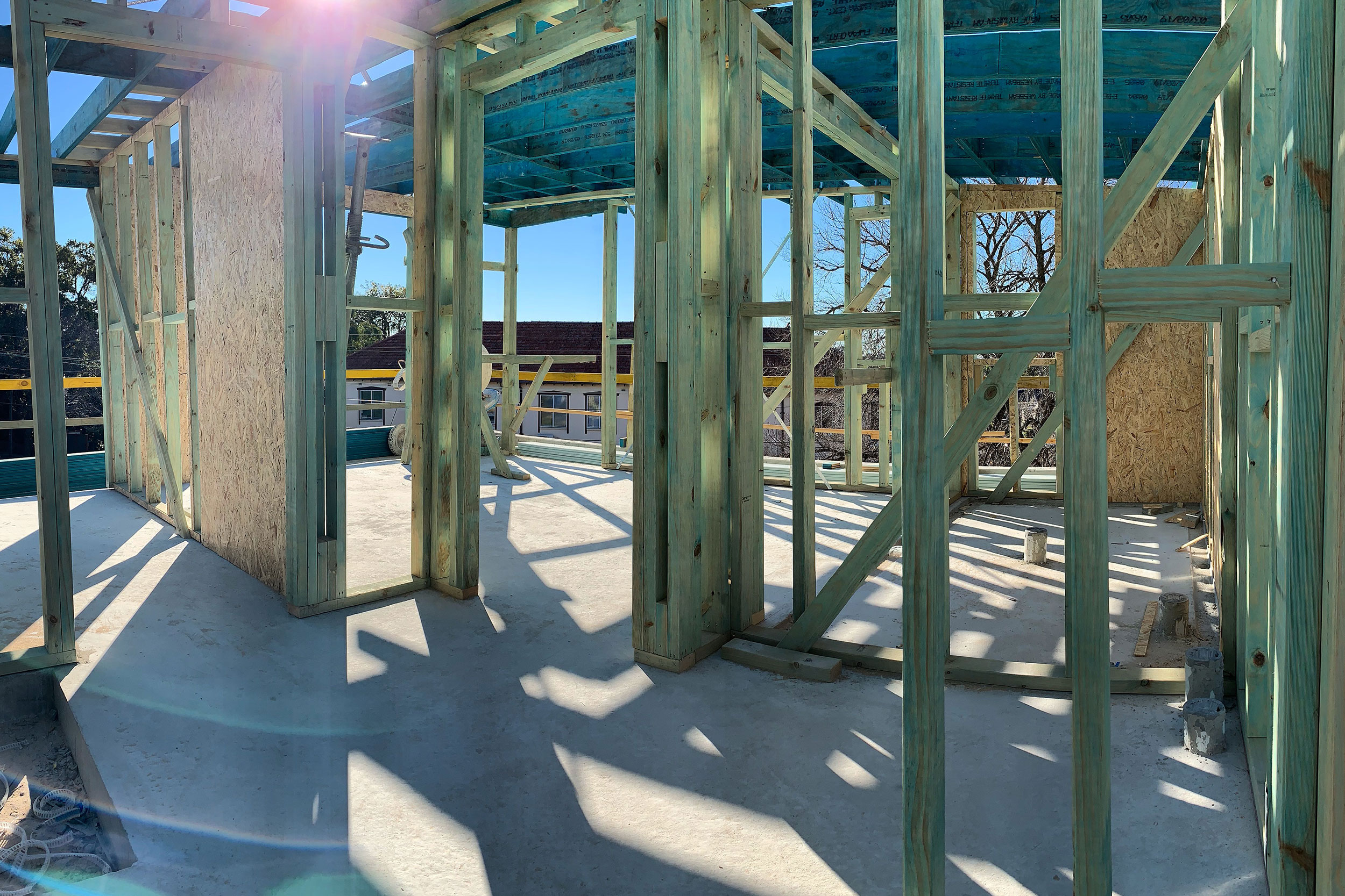 External building finishes